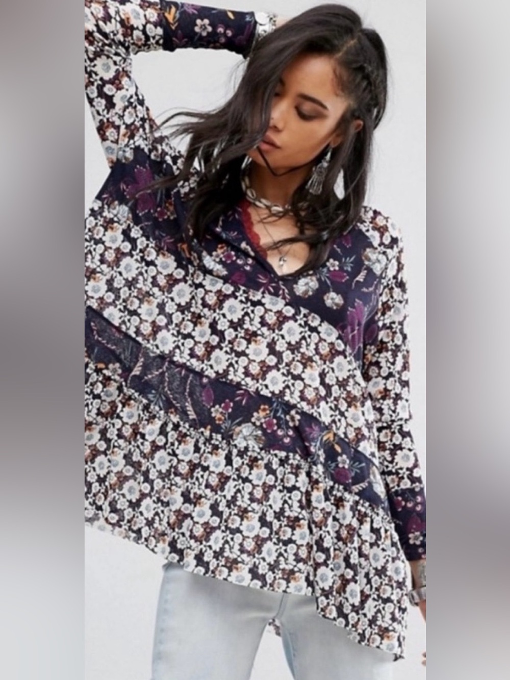 Free People Isabel Tiered Tunic - Picture 5 of 5